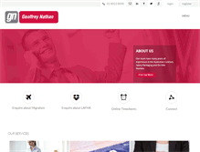 Tablet Screenshot of geoffreynathan.com